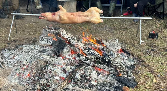 Portable BBQ Spit Rotisseries