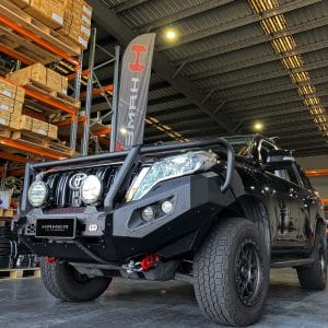 Hamer 4x4 Bull Bar King Series Plus (incl. 3.5T Rated Recovery Points)Suitable For Toyota Landcruiser Prado Prado 150 Series 2013-2017