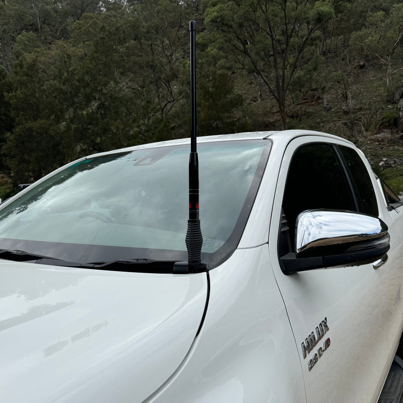 GMF4x4 Toyota Fortuner 2015+ Bonnet Aerial UHF Antenna Bracket 003-BB