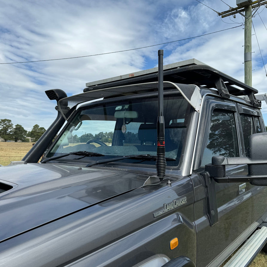 GMF4x4 Toyota Landcruiser LC79 2012-2023 Fender Aerial UHF Antenna Bracket 138-FB