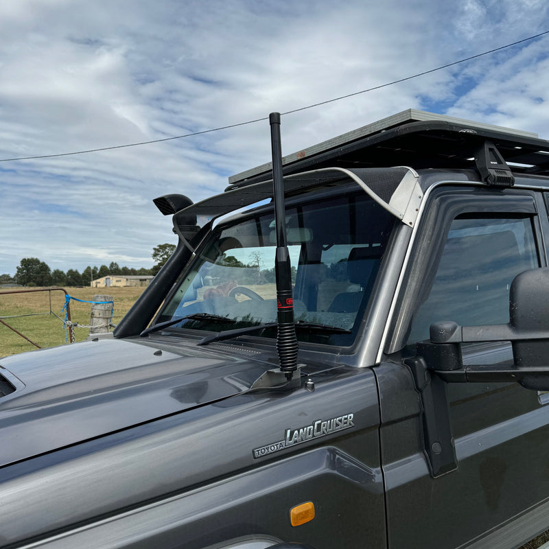 GMF4x4 Toyota Landcruiser LC79 2012-2023 Fender Aerial UHF Antenna Bracket 138-FB