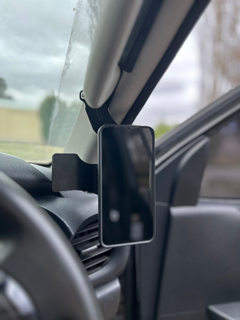 GMF4x4 Toyota Hilux N80 2015+ Phone & UHF Hand Piece Holder 4009-PH-D