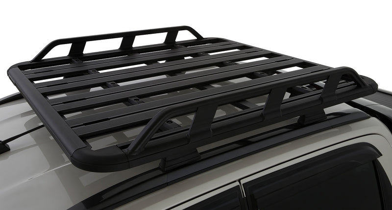 Rhino-Rack Pioneer Tradie Platform (1328mm x 1236mm) with RCL Legs – Suitable for Isuzu D-Max Gen3 X-Terrain (Flush Rails)