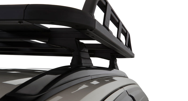 Rhino-Rack Pioneer Tradie Platform (1328mm x 1236mm) with RCL Legs – Suitable for Isuzu D-Max Gen3 X-Terrain (Flush Rails)