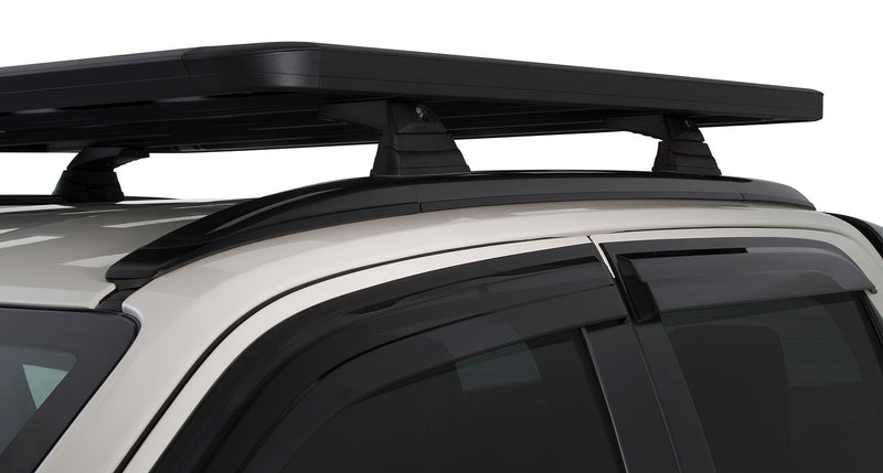 Rhino-Rack Pioneer 5 Platform (1328mm x 1236mm) with RCL Legs – Suitable for Isuzu D-Max Gen3 X-Terrain (Flush Rails)