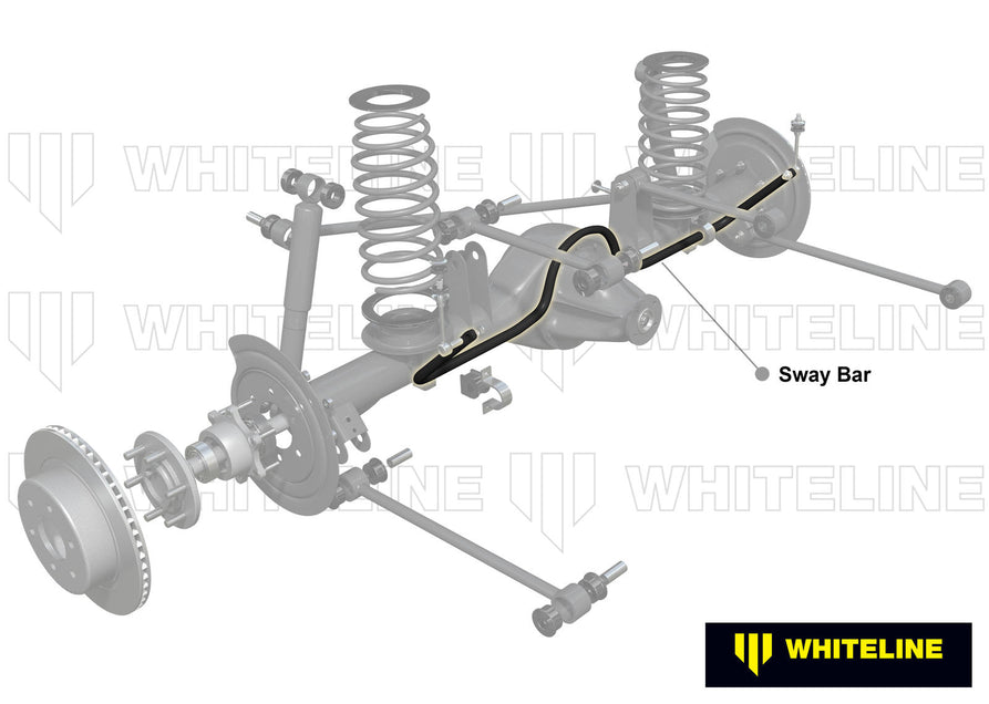 WhiteLine Rear Sway Bar Kit Suits Nissan Navara NP300 07/2015 On