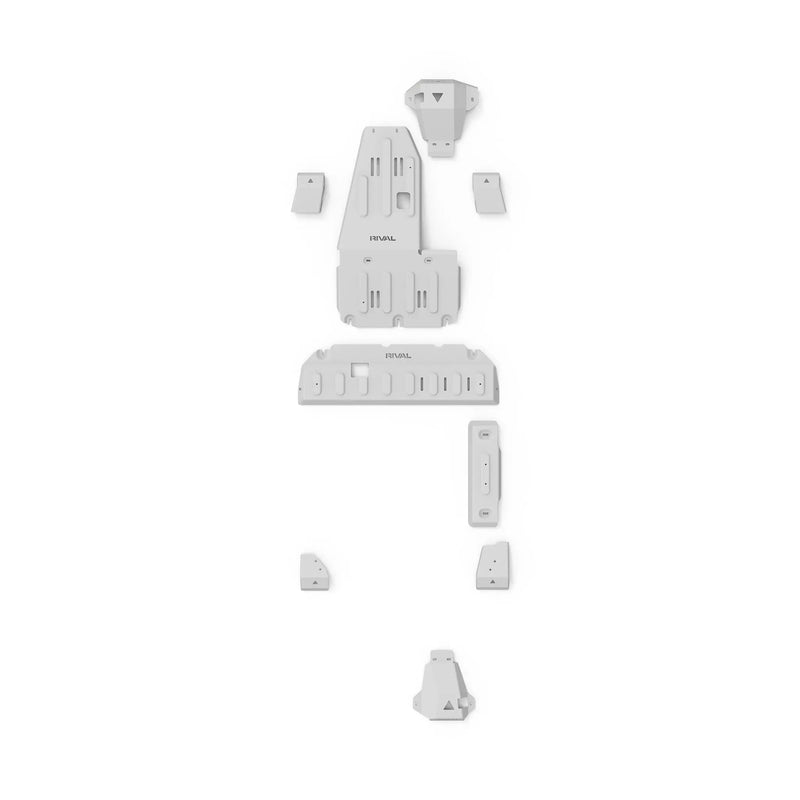 Aluminium Bash Plate Set of 5 Suitable For Ineos Grenadier / Quartermaster (2023-On)