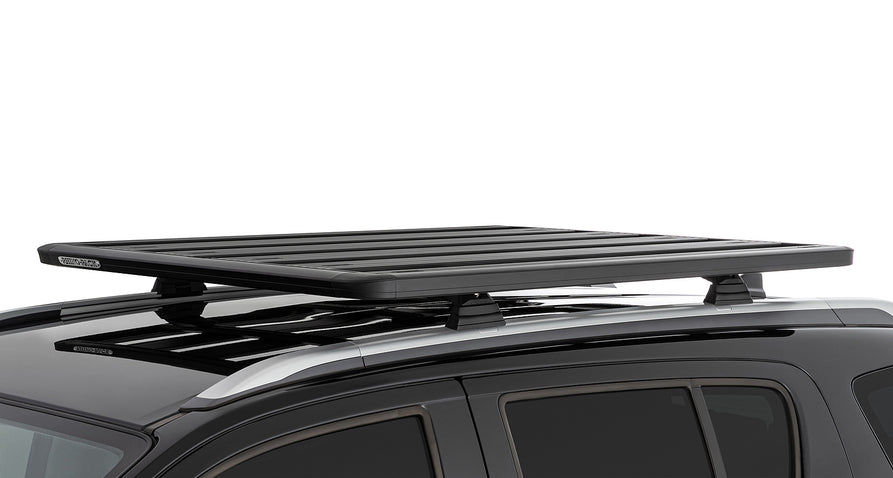 Rhino-Rack Pioneer 5 Platform (1528mm x 1236mm) with RCL Legs – Isuzu MU-X Gen1 LS-T 4×4 with Roof Rails (2013–2021)
