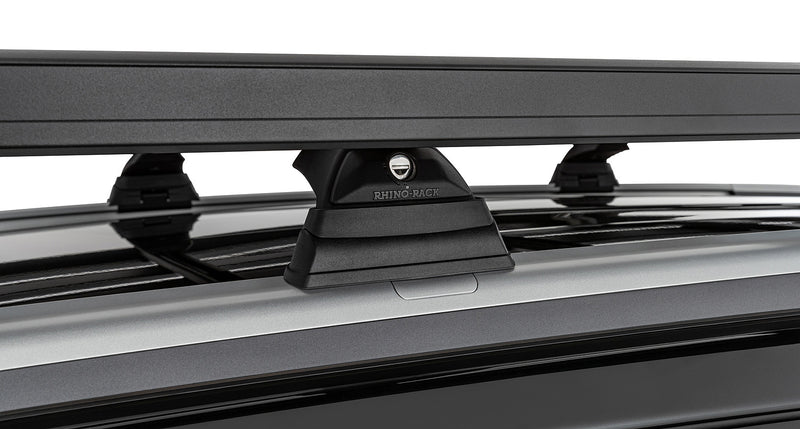 Rhino-Rack Pioneer 5 Platform (1528mm x 1236mm) with RCL Legs – Isuzu MU-X Gen1 LS-T 4×4 with Roof Rails (2013–2021)