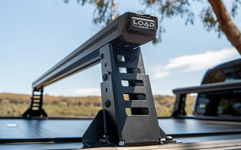 HSP Load Rack JNR Tub Rack Suits Isuzu D-Max Gen 2 MY2012–2020/MY19 Dual Cab Direct to Tub – Full Set (Front & Rear Legs) X-LJ1