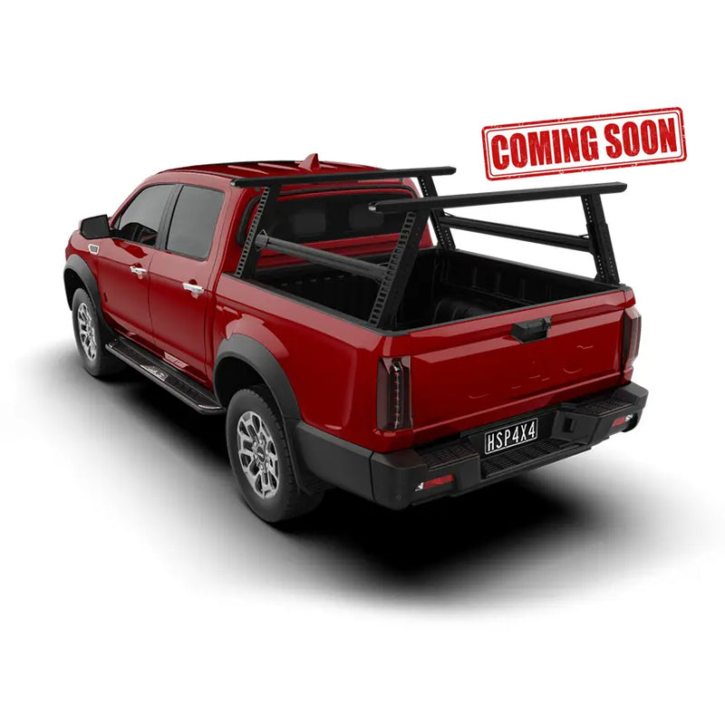 HSP Load Rack Pro Ladder Rack Suits JAC T9 2025+ Dual Cab Tub – Full Set (Front & Rear Legs + Joiner Bar) 1510-LR2-S