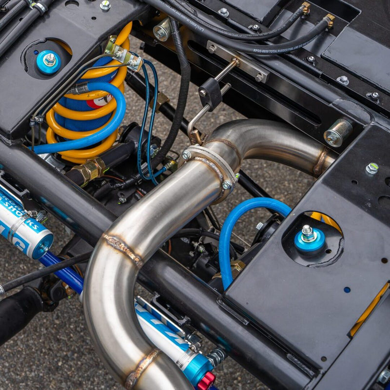 Torqit 3.5″ Single Exit Exhaust for 79 Series 4.5L Dual Cab (08/2012–07/2016)