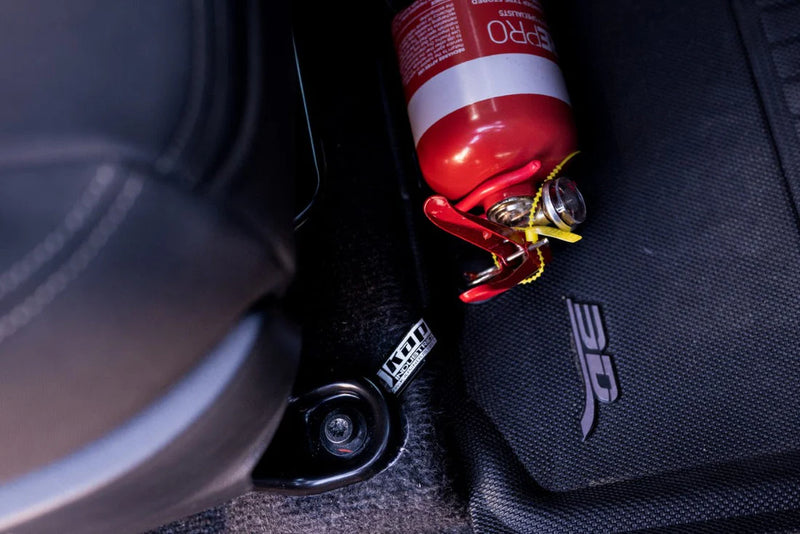 TrailBait Fire Extinguisher Bracket (Vehicle-Specific)