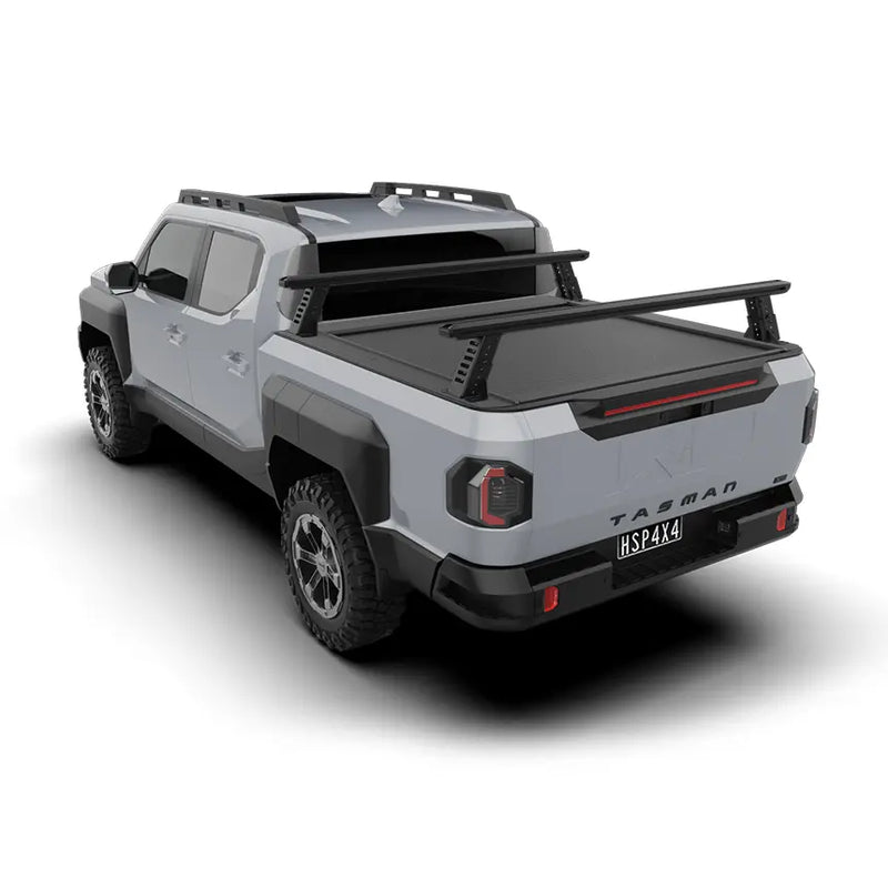 HSP Load Rack JNR Tub Rack Suits Kia Tasman 2025+ Dual Cab Roll R Cover S3.5 – Full Set (Front & Rear Legs) 1710-LJ1-RC