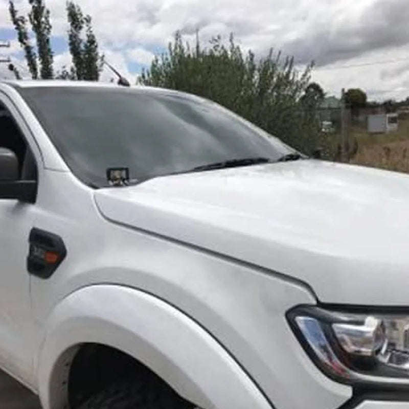 LED Light Bonnet Mount brackets (No lights) Suitable For Ford – (pair)