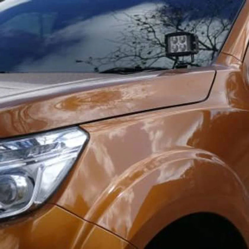 LED Light Bonnet Mount brackets (No lights) Suitable For Nissan Navara – (pair)