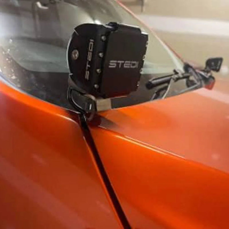 LED Light Bonnet Mount brackets (No lights) Suitable For Isuzu Dmax – (pair)