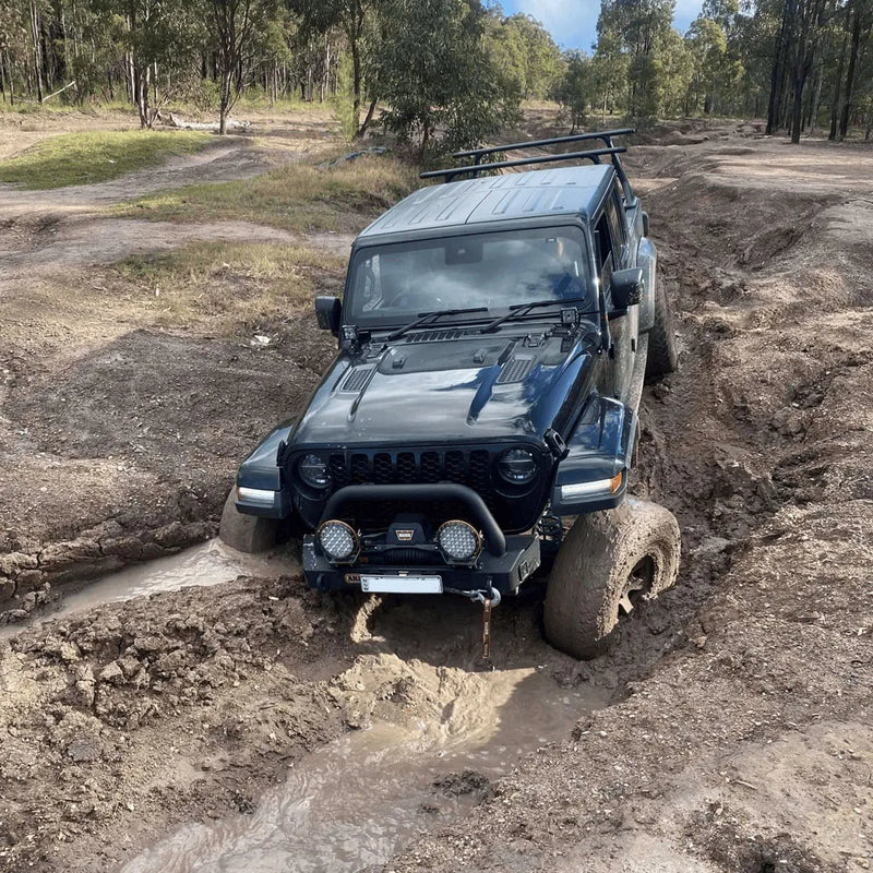 GMF4x4 bonnet LED brackets Suitable For Jeep