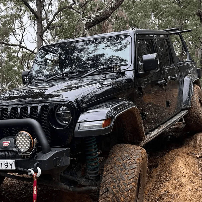 GMF4x4 bonnet LED brackets Suitable For Jeep