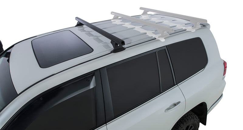 Rhino-Rack Heavy Duty RCH Black 1 Bar Roof Rack (Front) for LandCruiser 200 Series