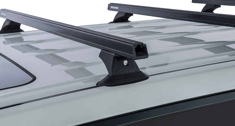 Rhino-Rack Heavy Duty RCH Black 3 Bar Roof Rack for LandCruiser 200 Series