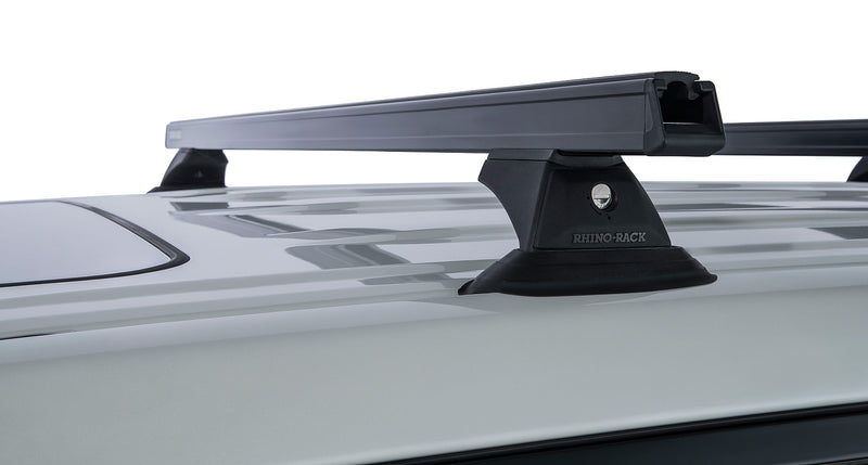 Rhino-Rack Heavy Duty RCH Black 3 Bar Roof Rack for LandCruiser 200 Series