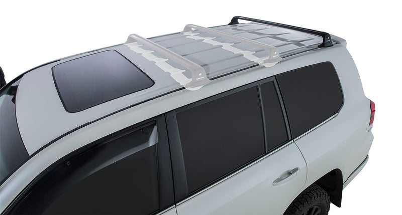 Rhino-Rack Vortex RVP Black 1 Bar Roof Rack (Rear) for Toyota LandCruiser 200 Series (4×4)