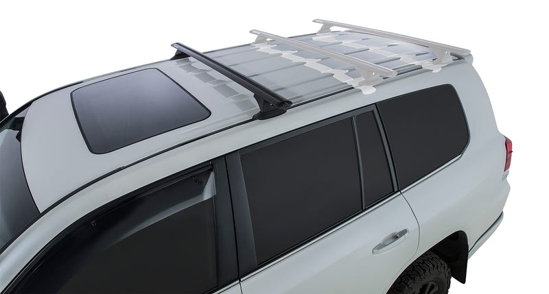Rhino-Rack Vortex RCH Black 1 Bar Roof Rack (Front) for LandCruiser 200 Series