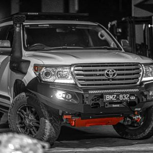 Hamer 4x4 Bull Bar King Series (incl. 3.5T Rated Recovery Points)Suitable For Toyota Landcruiser 200 Series 2008-2015