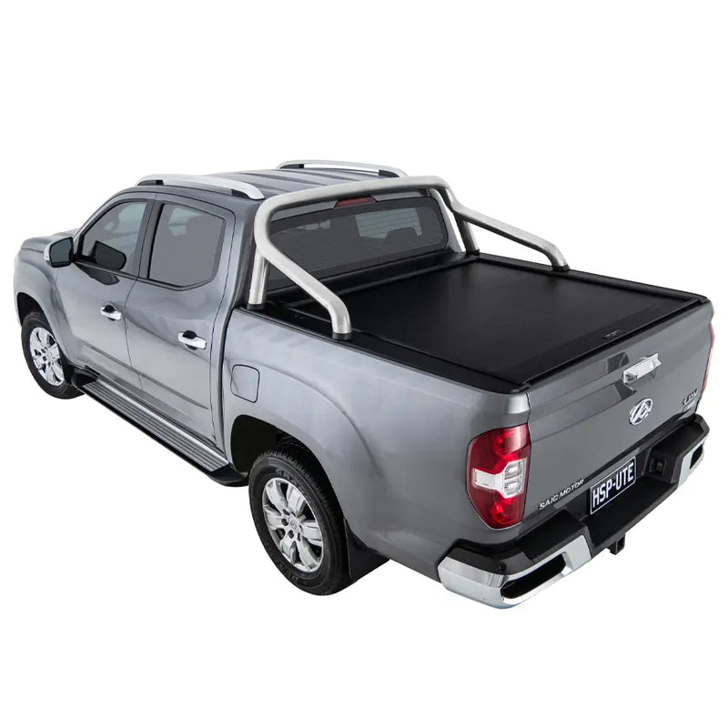 HSP Roll R Cover Series 3.5 Suits LDV T60 Dual Cab SK8C 2018+ with Genuine Chrome A-Frame Sports Bar LD42RS3.5