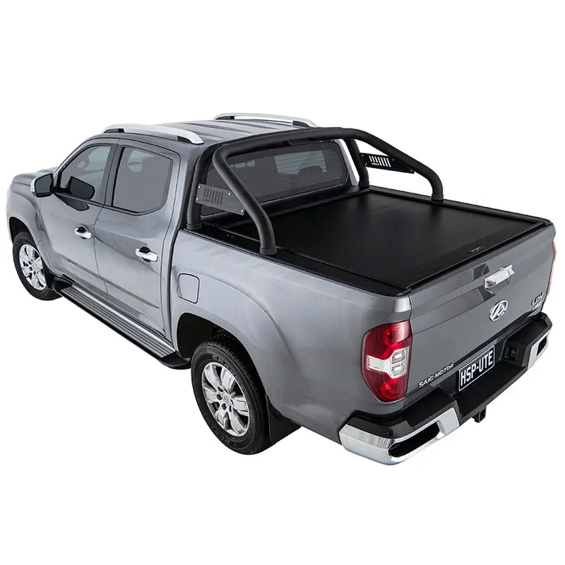 HSP Roll R Cover Series 3.5 suits LDV T60 Dual Cab 2018+ with Genuine Black A-Frame Sports Bar – LD43RS3.5