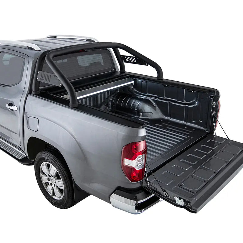 HSP Roll R Cover Series 3.5 suits LDV T60 Dual Cab 2018+ with Genuine Black A-Frame Sports Bar – LD43RS3.5
