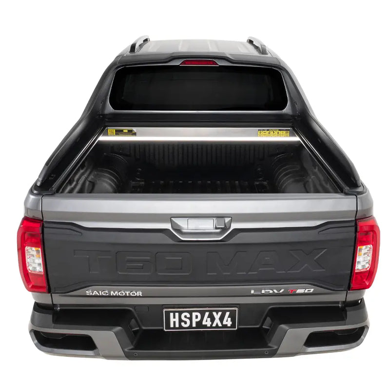 HSP Roll R Cover Series 3.5 suits LDV T60 Dual Cab 2018+ with Sailplane Sports Bar – LD6RS3.5