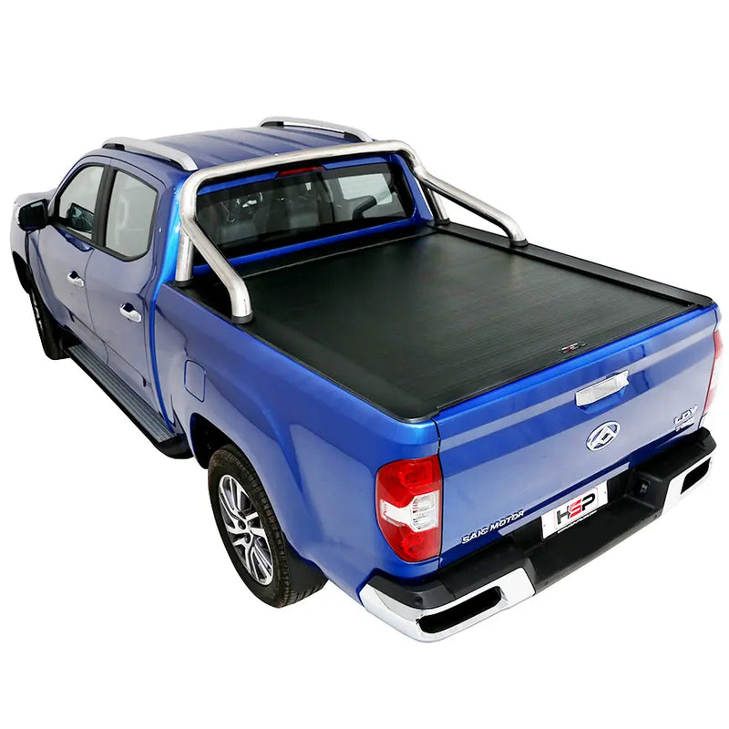 HSP Roll R Cover Series 3.5 suits LDV T60 Mega Tub 2018+ with Genuine Chrome A-Frame Sports Bar – LDM42RS3.5