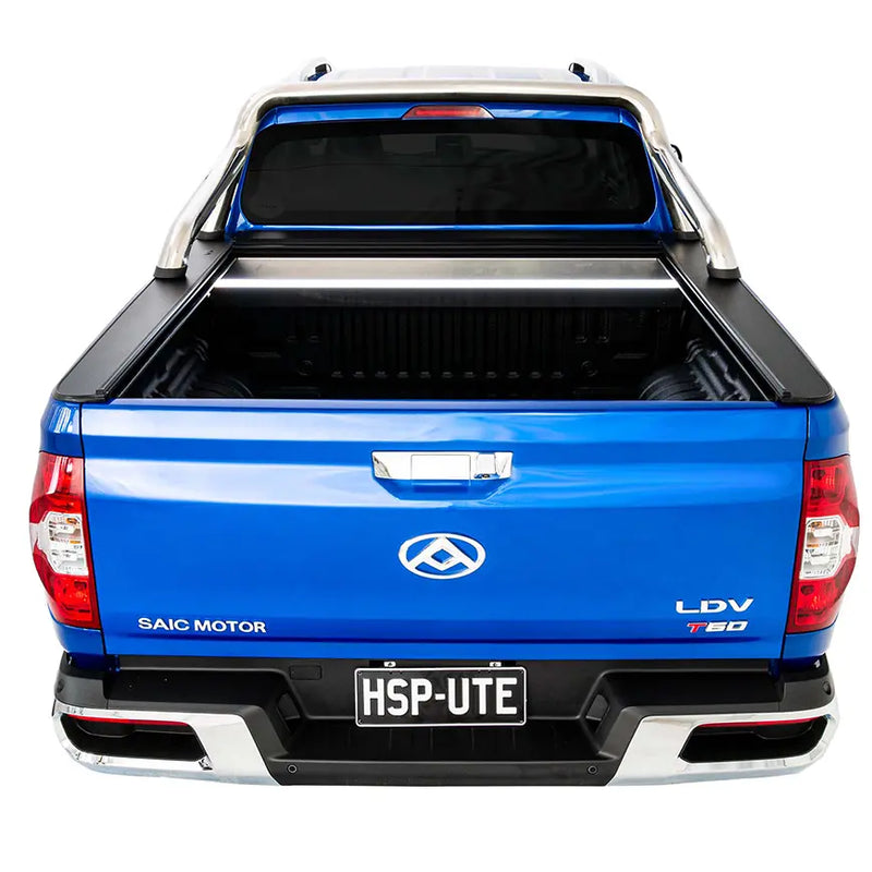 HSP Roll R Cover Series 3.5 suits LDV T60 Mega Tub 2018+ with Genuine Black A-Frame Sports Bar – LDM43RS3.5