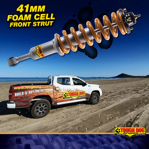Tough Dog Front Foam Cell Assembled Struts LDV T60 2017+ (Pair)