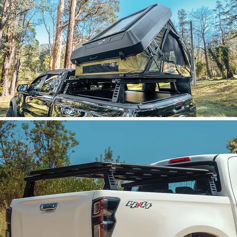 HSP Load Rack JNR Tub Rack – Full Set (Front & Rear Legs) – Suits Toyota Hilux Revo SR, SR5 & GR 2015+ – 2410-LJ1