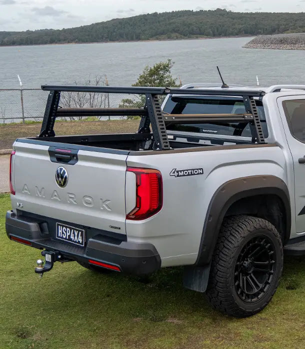HSP Load Rack Pro Ladder Rack Suits JAC T9 2025+ Dual Cab Tub – Full Set (Front & Rear Legs + Joiner Bar) 1510-LR2-S