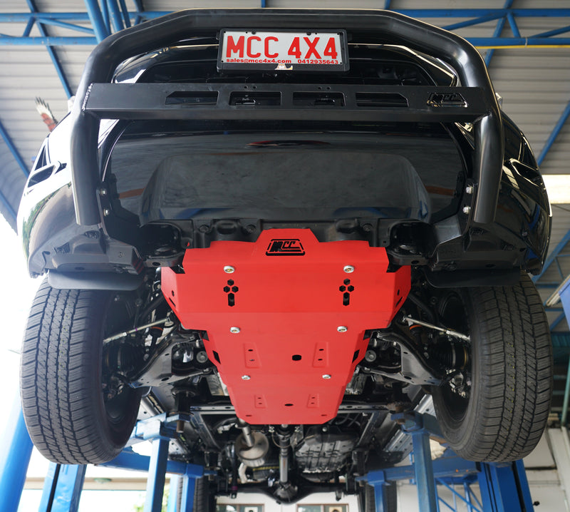 Hilux N80 2016-2024 MCC - 3 Piece Bash plate Cover Steering, Sump, Transmission - SKU MCC-01017-Bashplate1