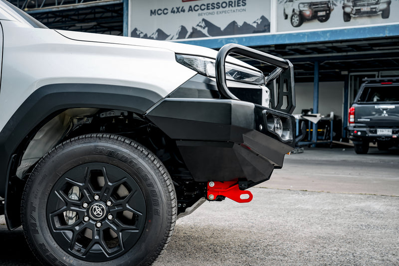 Hilux 2026-On (9th Gen) 707-02 Falcon Bull Bar Black A-Frame Package (No Foglight)