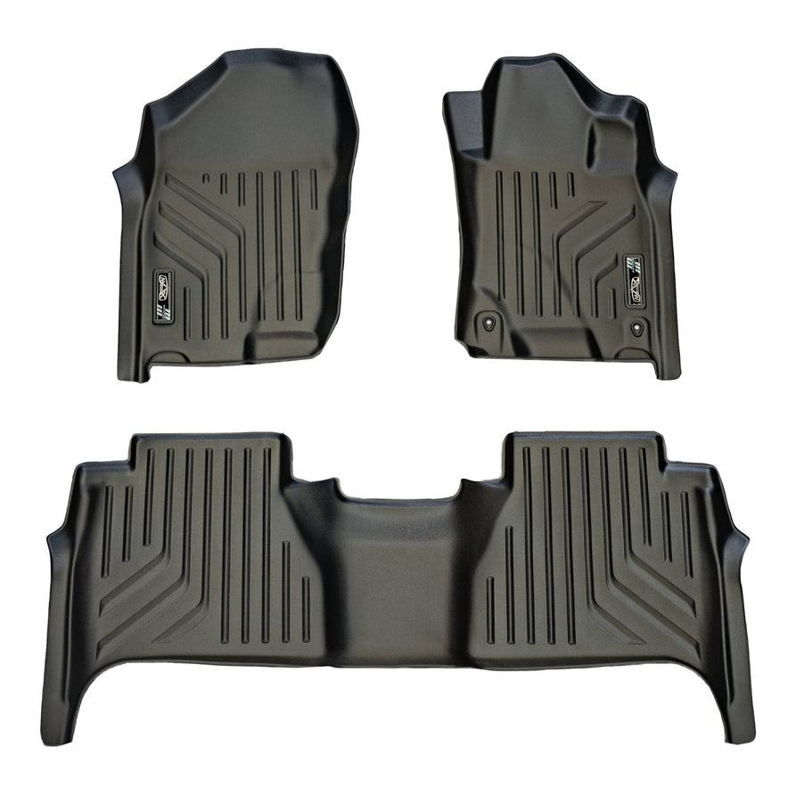 Maxliner MaxPro Floor Mats for Nissan Navara 4×4 Auto (2015–2021)