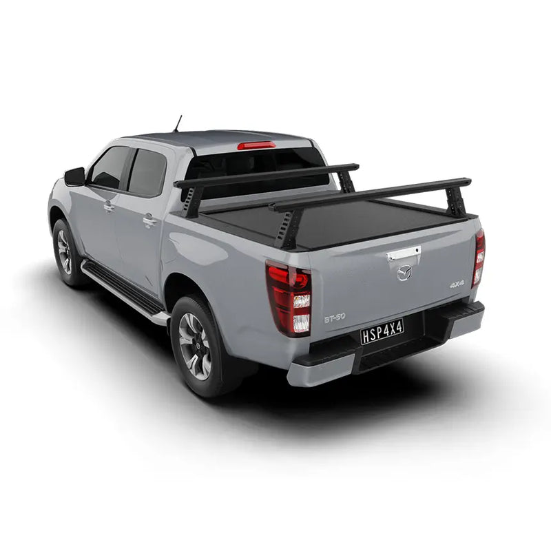 HSP Load Rack JNR Tub Rack suits Mazda BT-50 TF 2020+ Fits Dual Cab Roll R Cover – Full Set (Front & Rear Legs) – 1910-LJ1-RC