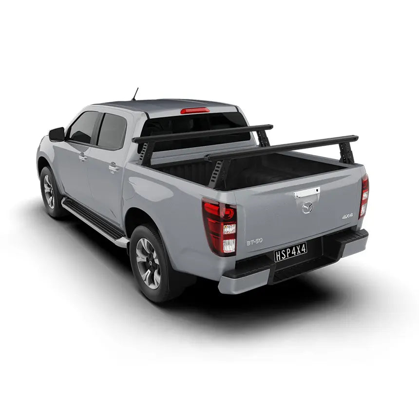 HSP Load Rack JNR Tub Rack suits Mazda BT-50 TF 2020+ Fits Dual Cab Direct To Tub – Full Set (Front & Rear Legs) – 1910-LJ1