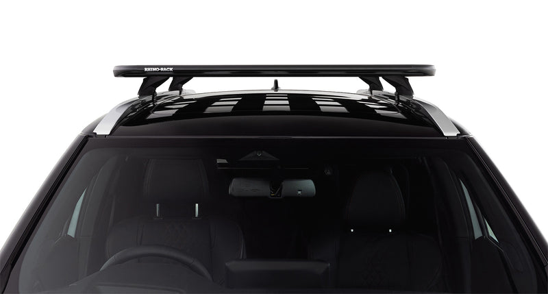 Rhino-Rack Pioneer 6 Flatpack Platform (1300mm x 1240mm) with RX200-4 Legs for Mitsubishi Triton GSR Gen6 and Outlander Gen4