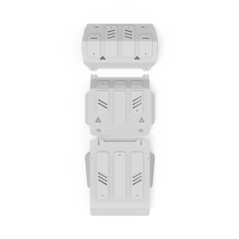 Aluminium Bash Plate Set (Radiator, Engine, Transmission) Suitable For Mitsubishi Triton / Mitsubishi Pajero Sport (2015-2023)