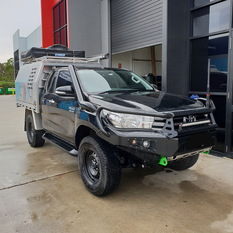 Toyota Hilux N80 Series 4" Stainless Steel Snorkel Kit (Long)