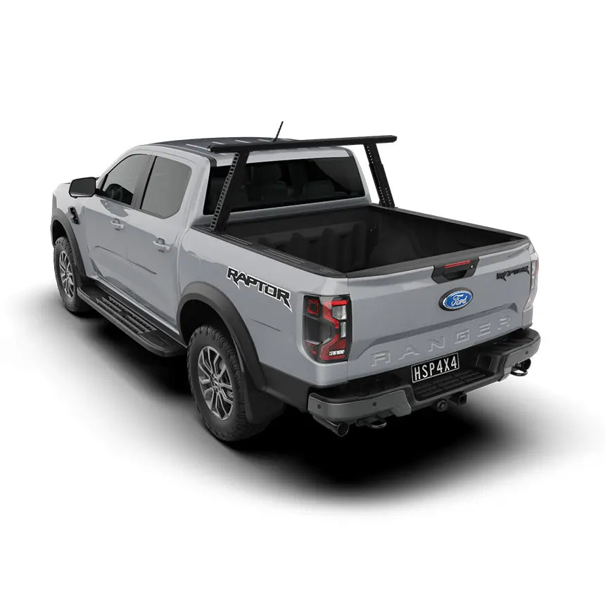 HSP Load Rack Pro Ladder Rack 1210-LR2-F – Next Gen Ranger / Raptor 2022+ Dual Cab Tub with Roll R Cover (Front Leg Only)