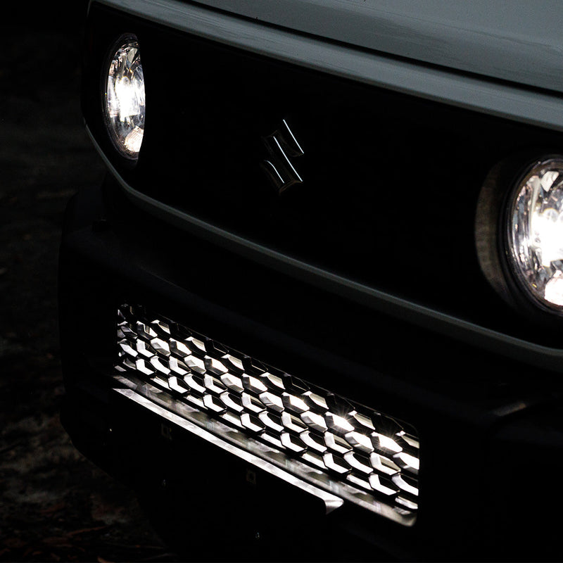 Bushranger Suzuki Jimny (JB74 + JC74) Behind Grille Light Kit | Night Hawk
