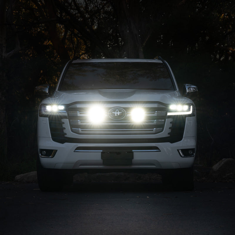 Bushranger Toyota LandCruiser (LC300) Behind Grille Light Kit | Night Hawk