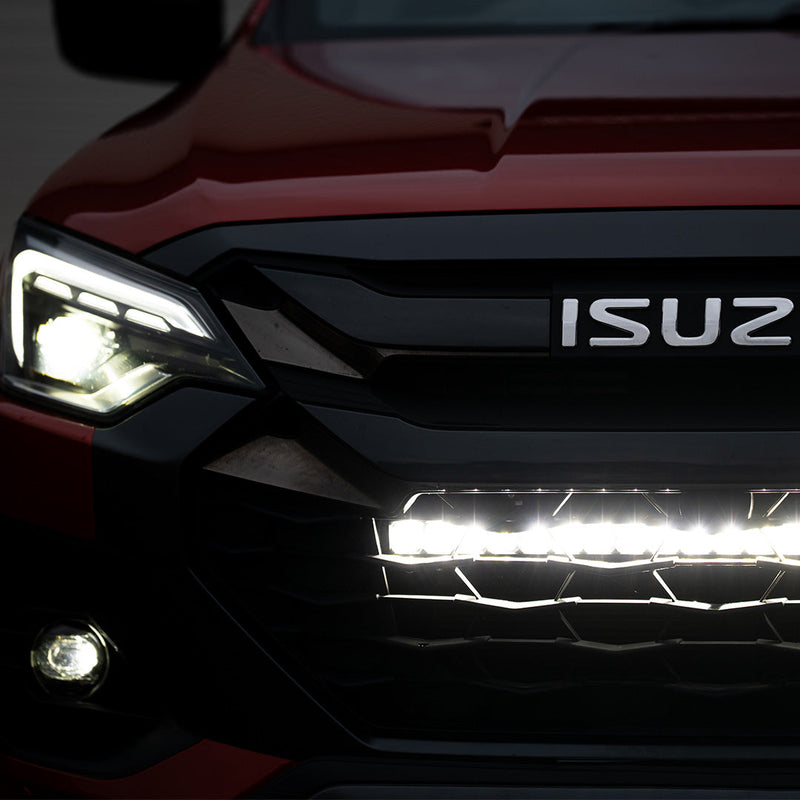 Bushranger Night Hawk Behind Grille Light Kit – Isuzu D-MAX (2024+) 4×4